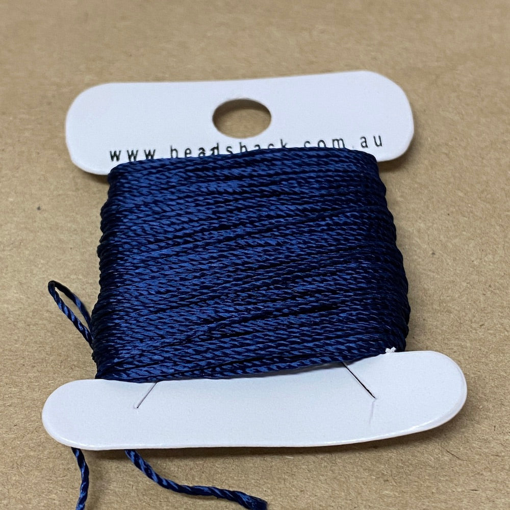 Navy Blue (20m) 0.6mm Silky Thread
