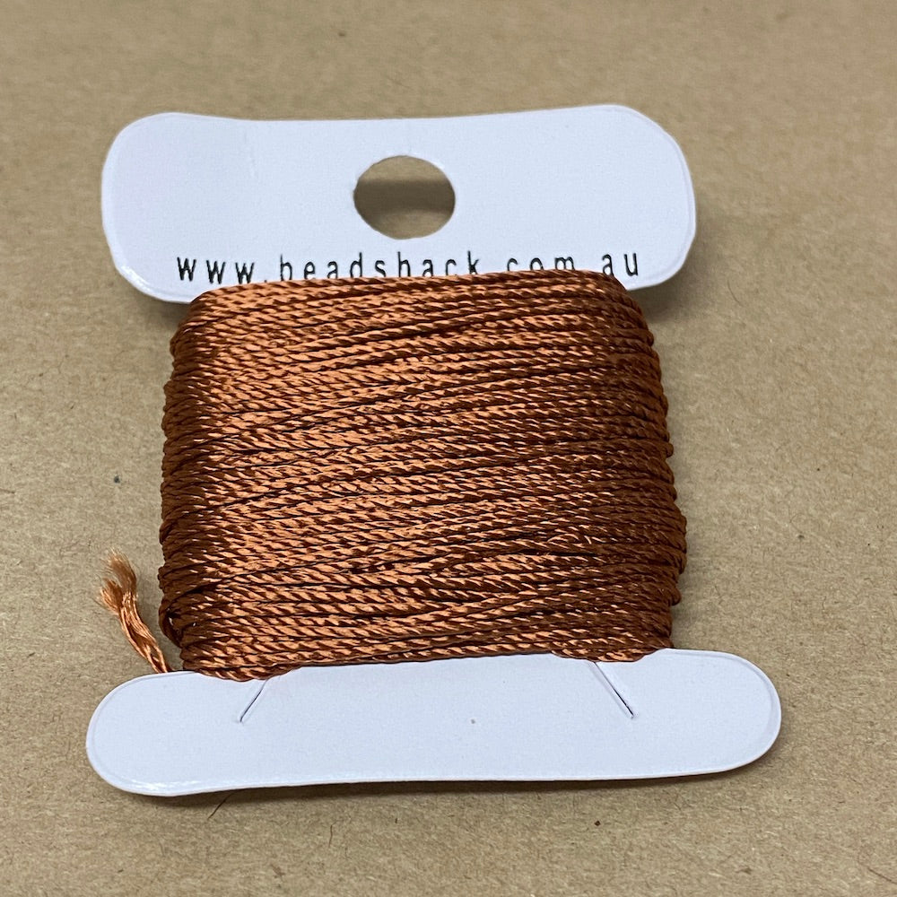 Brown (20m) 0.6mm Silky Thread