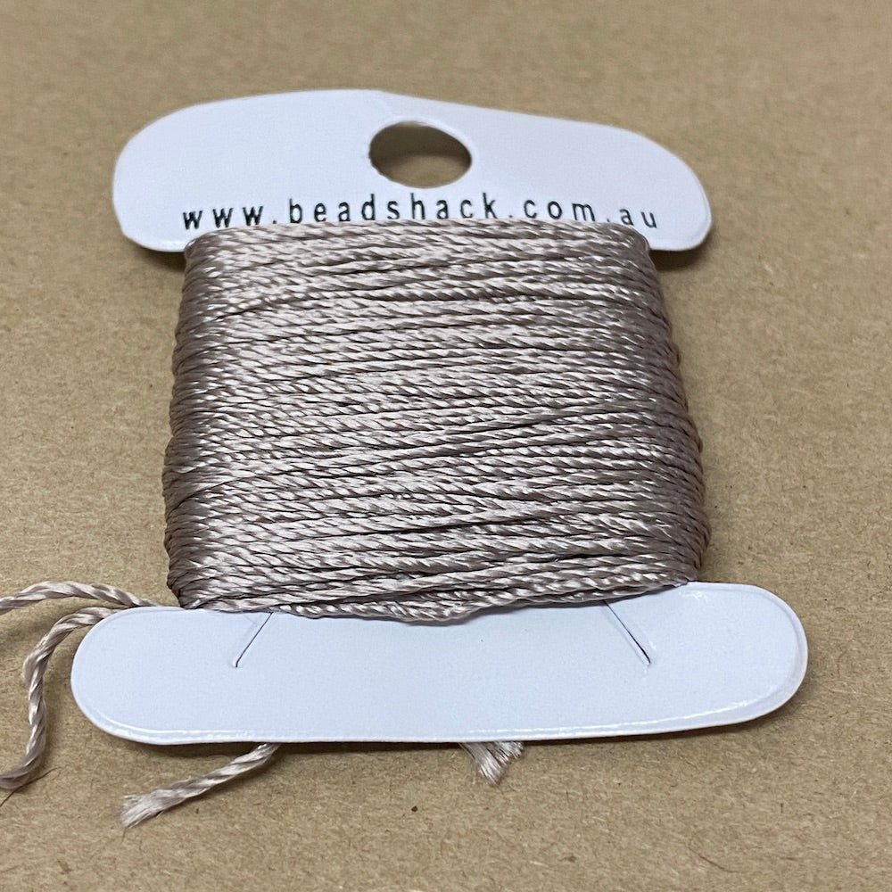 Pewter (20m) 0.6mm Silky Thread