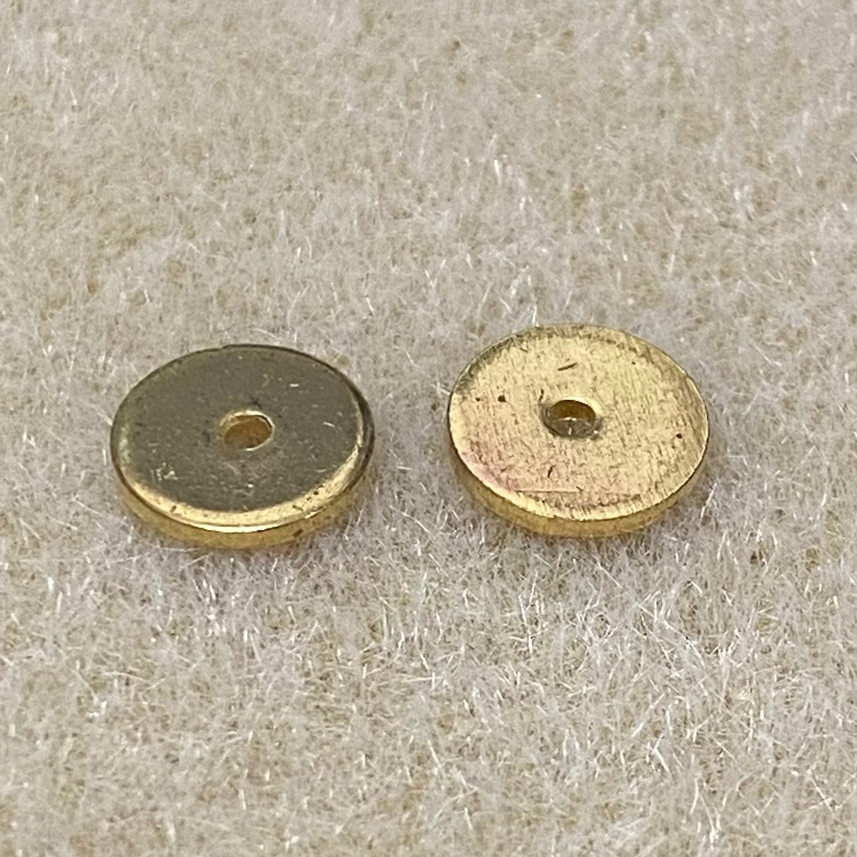 8mm Washers (50) - Gold