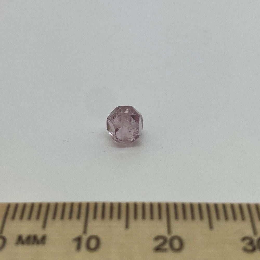 6mm Round (25) - Light Amethyst Transparent - Vintage Czech Glass Beads