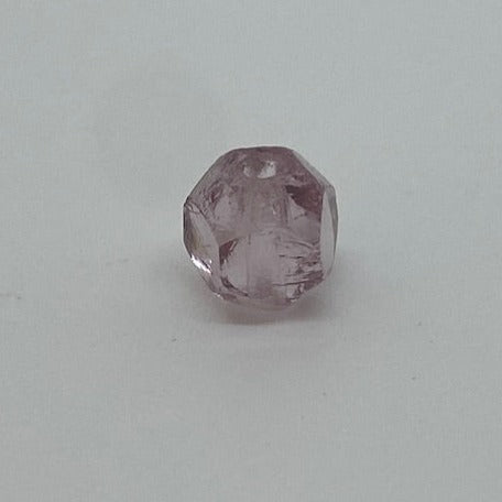 6mm Round (25) - Light Amethyst Transparent - Vintage Czech Glass Beads