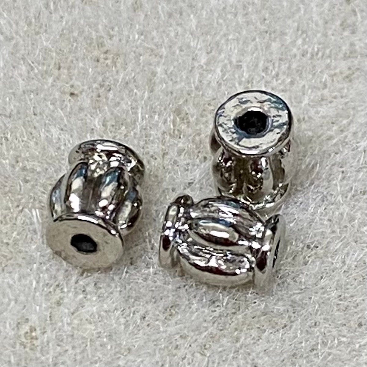 5mm Roman Bead (20) - Platinum