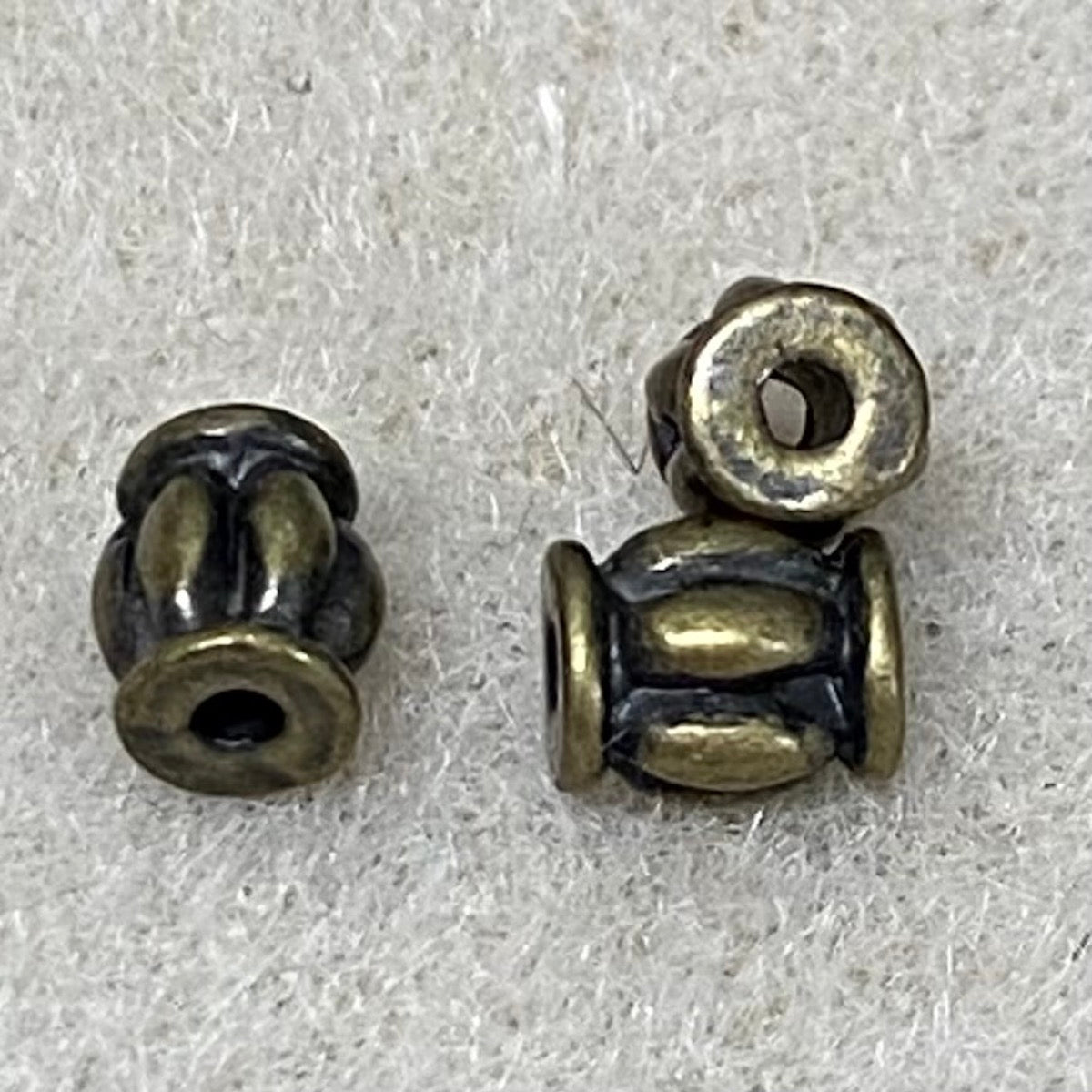 5mm Roman Bead (20) - Ancient Gold