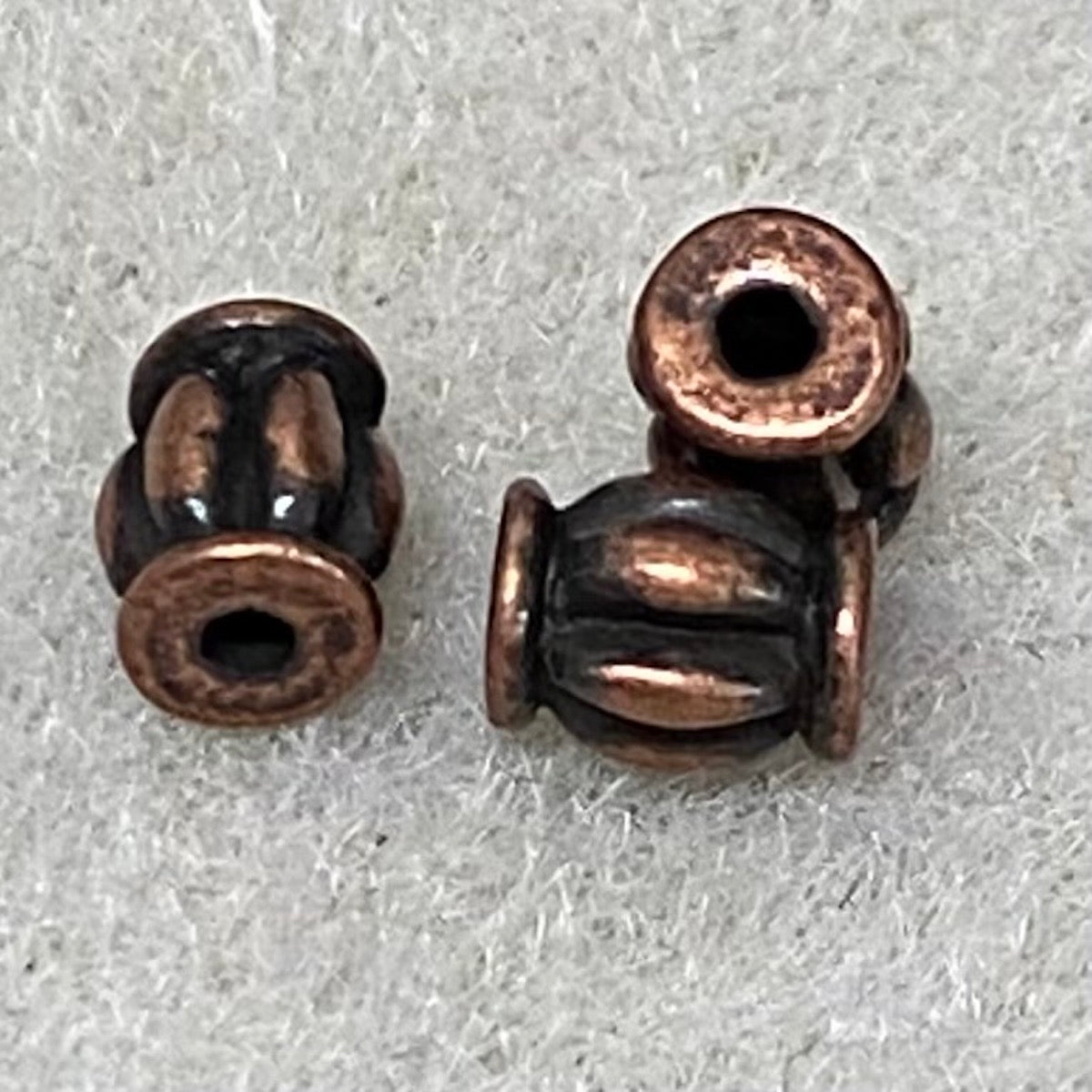 5mm Roman Bead - Ancient Brass (20)