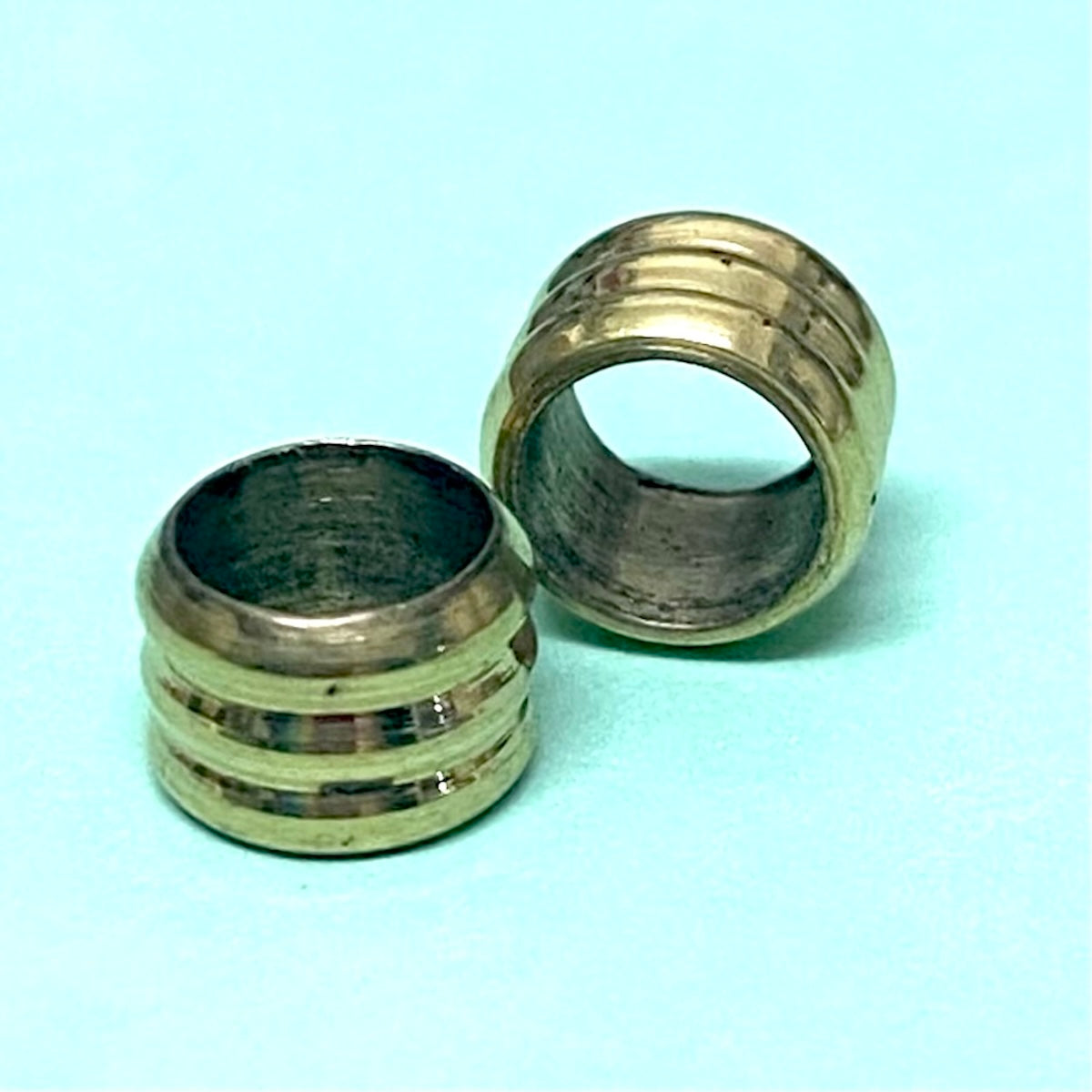 7x4mm BRASS Tube Bead (10)