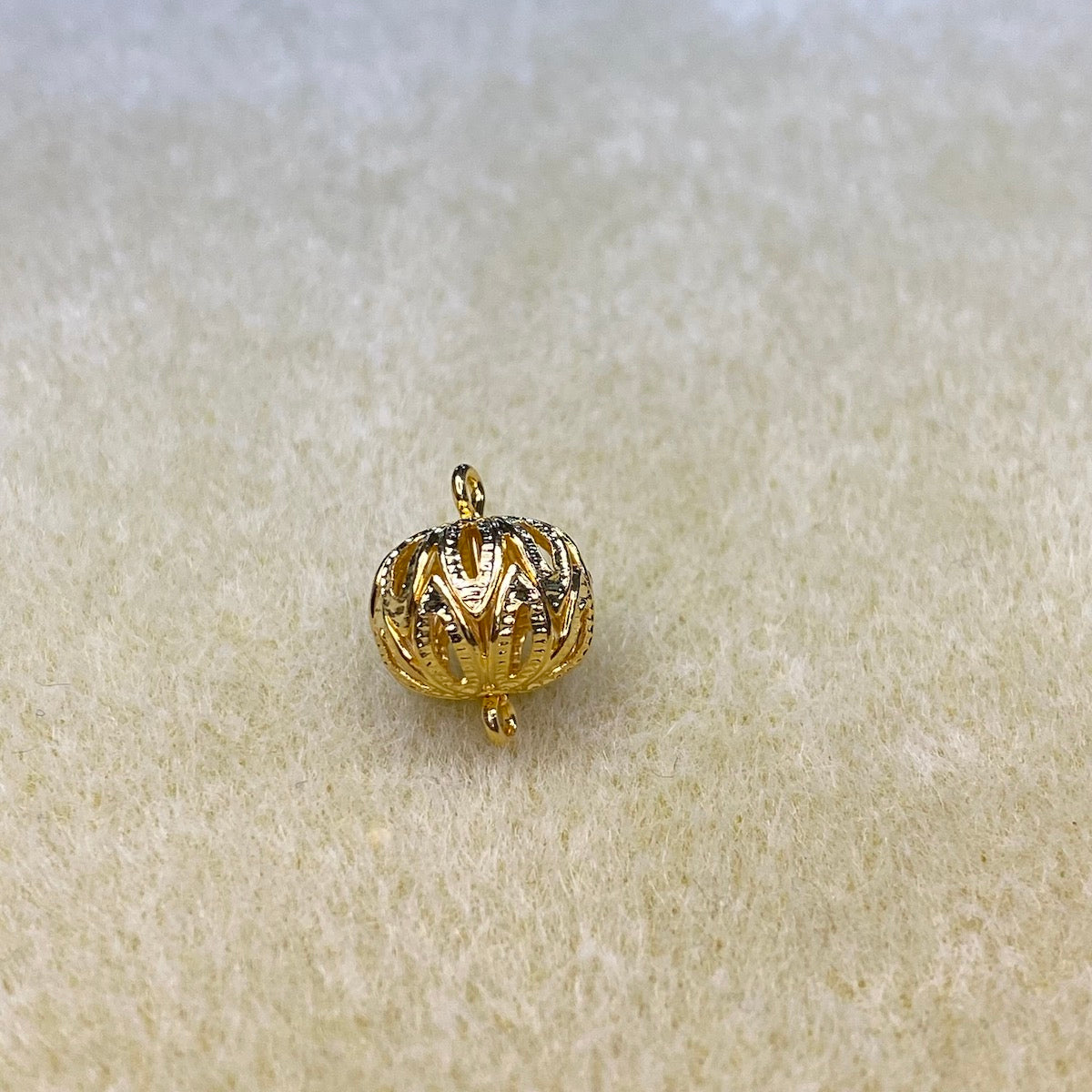 12mm Lacy Connector (10) - Gold