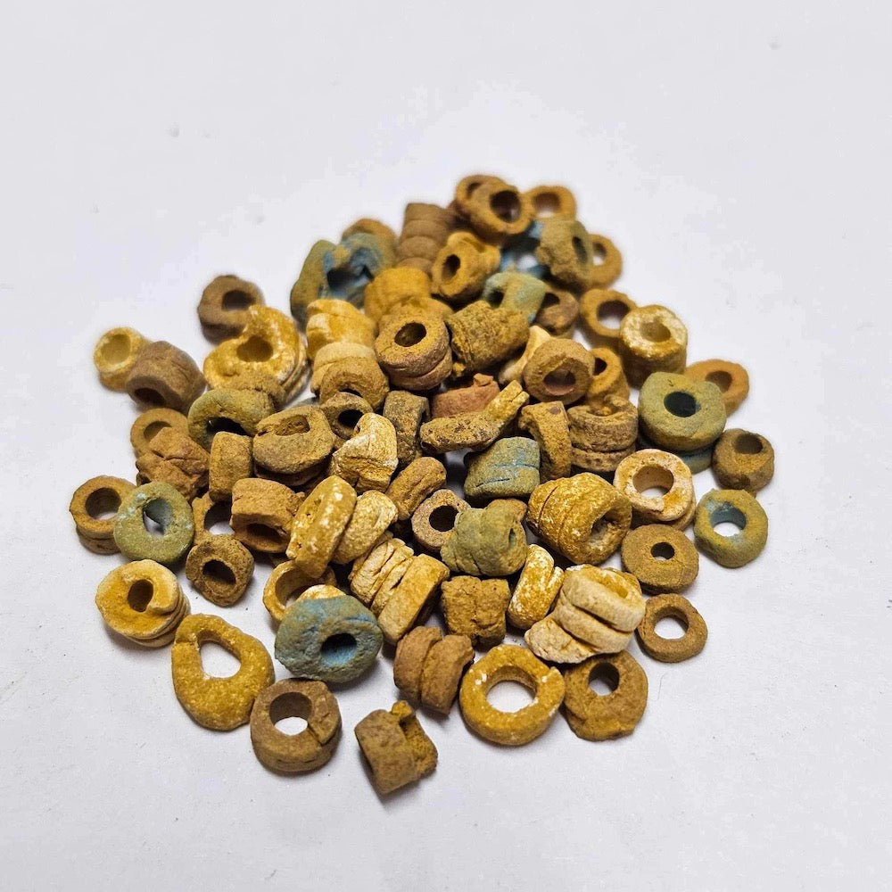 Desert Sands (5 grams) - Vintage Faience Clay Egyptian Mummy Beads