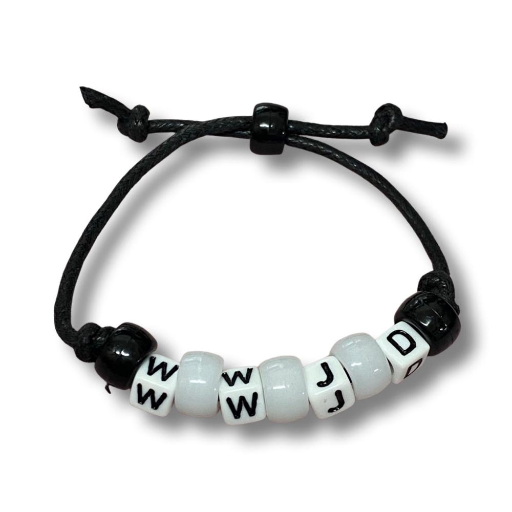 WWJD Bracelet Kits - makes 50 Bracelets - Scripture Resources