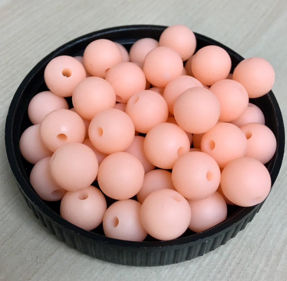 10mm Mixed Silicone Beads (100)
