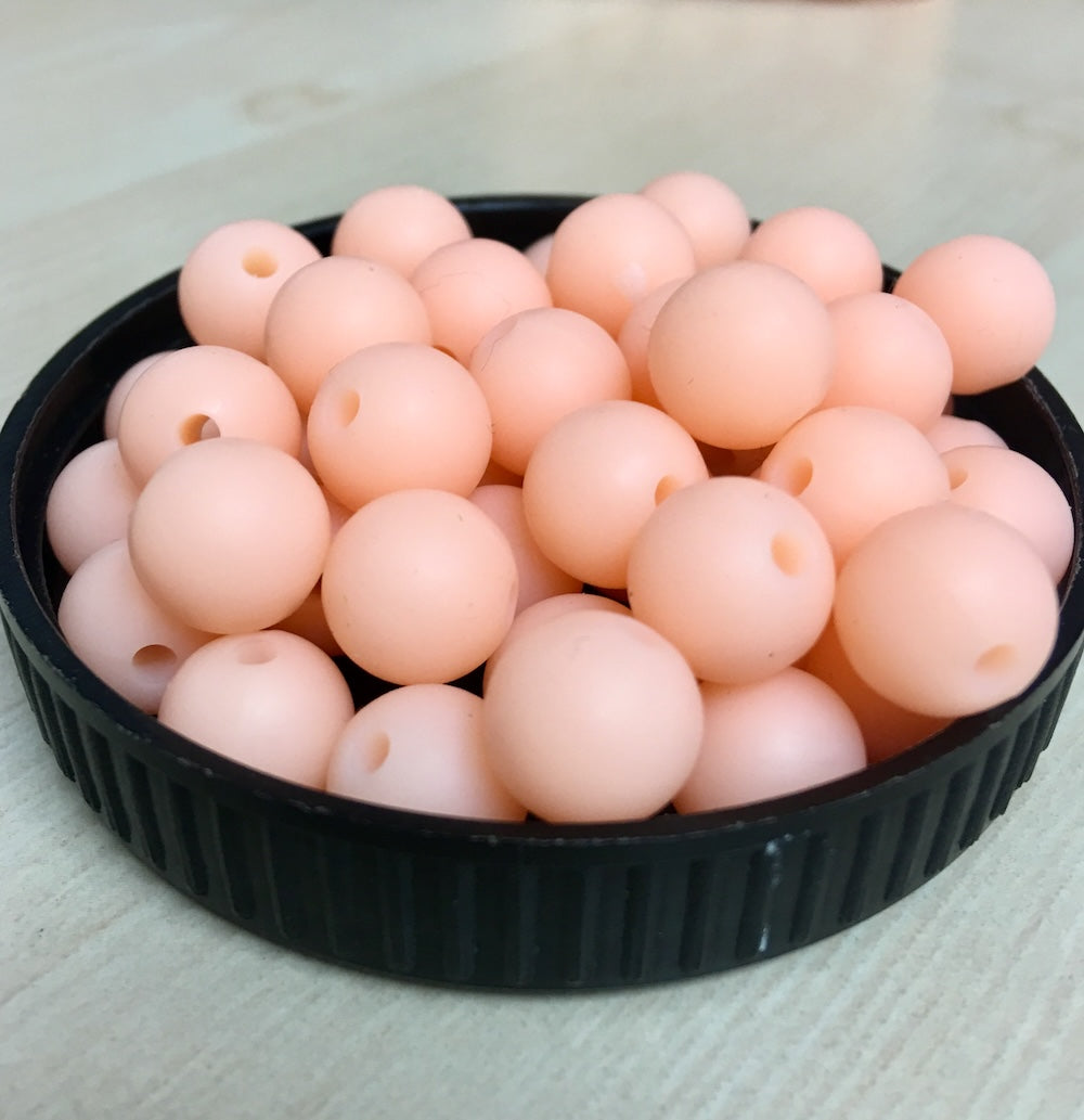 10mm Mixed Silicone Beads (100)