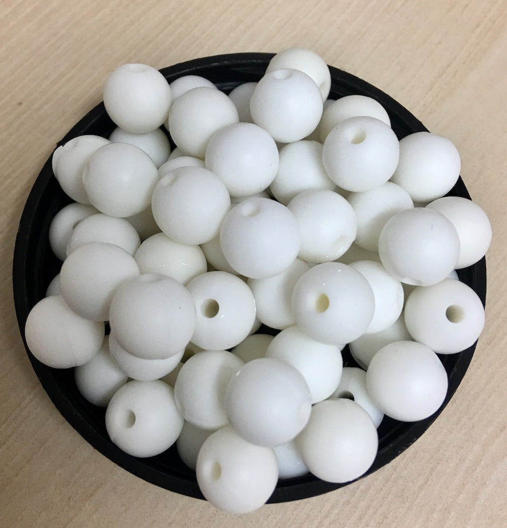 10mm Mixed Silicone Beads (100)
