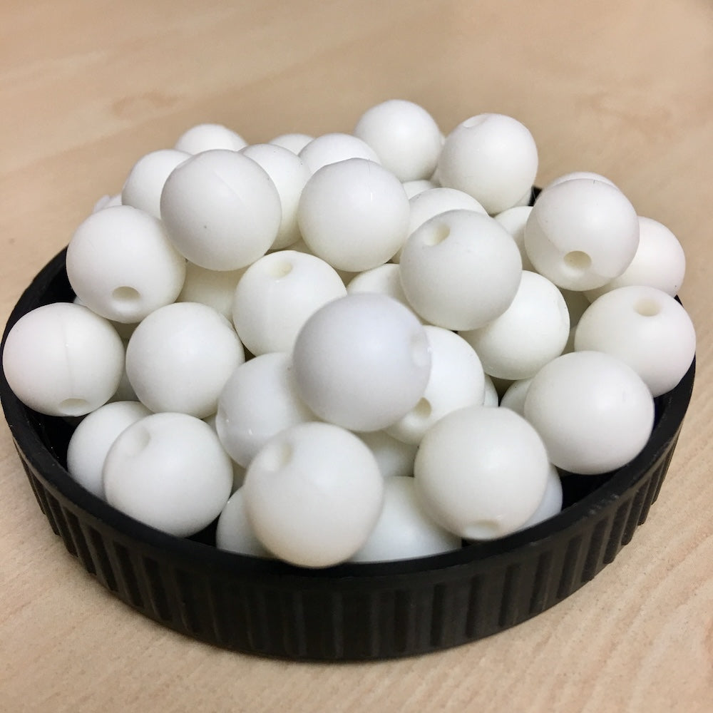 10mm Mixed Silicone Beads (100)