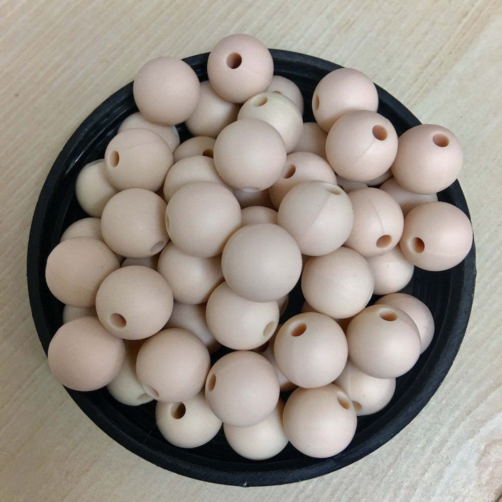 10mm Mixed Silicone Beads (100)