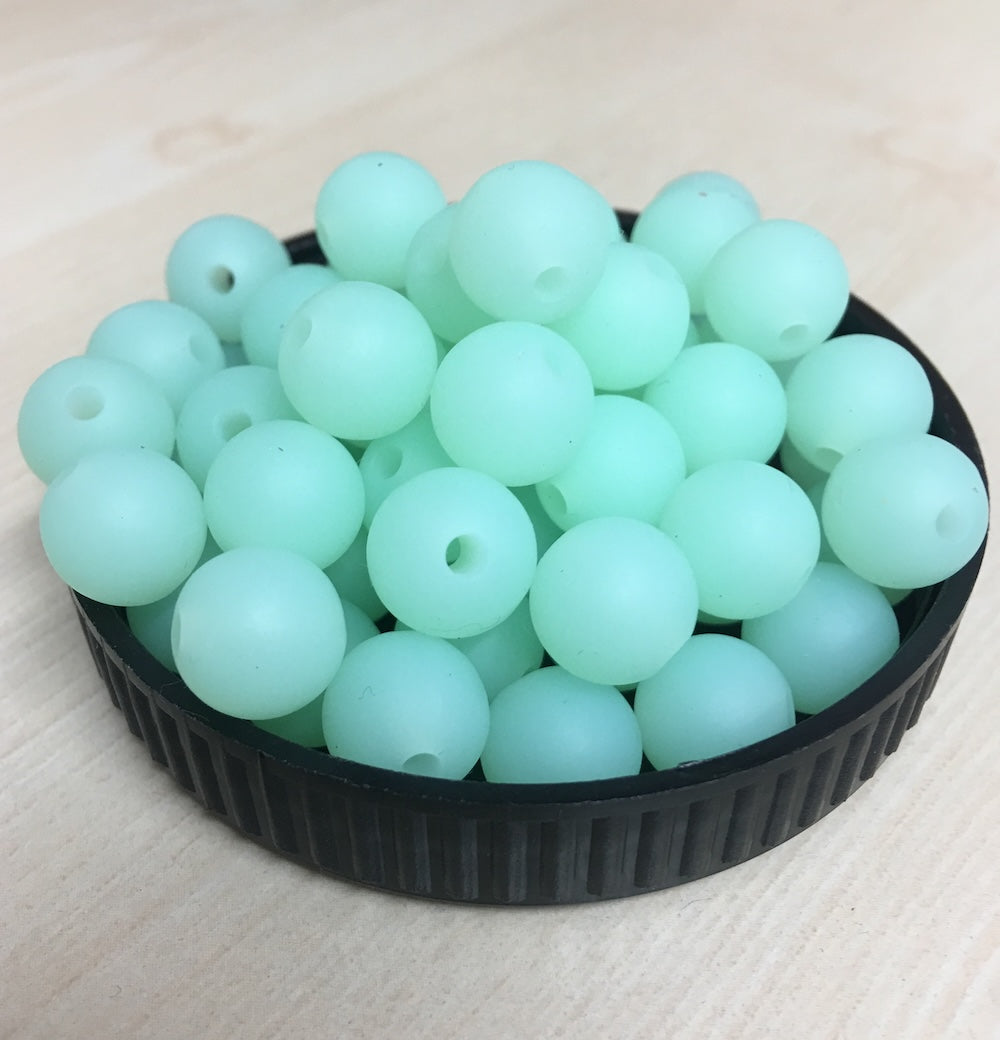 10mm Mixed Silicone Beads (100)