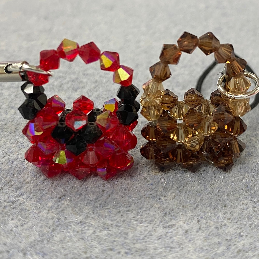 3D Mini Swarovski Crystal Handbag Phone Charm Kit - Rose & Mint