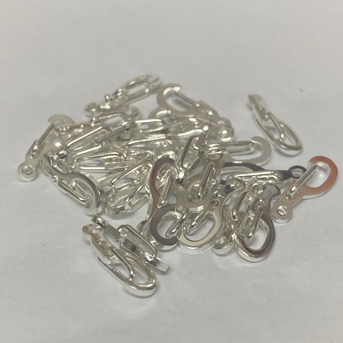 Mini Carabiner Clip (25) - Silver