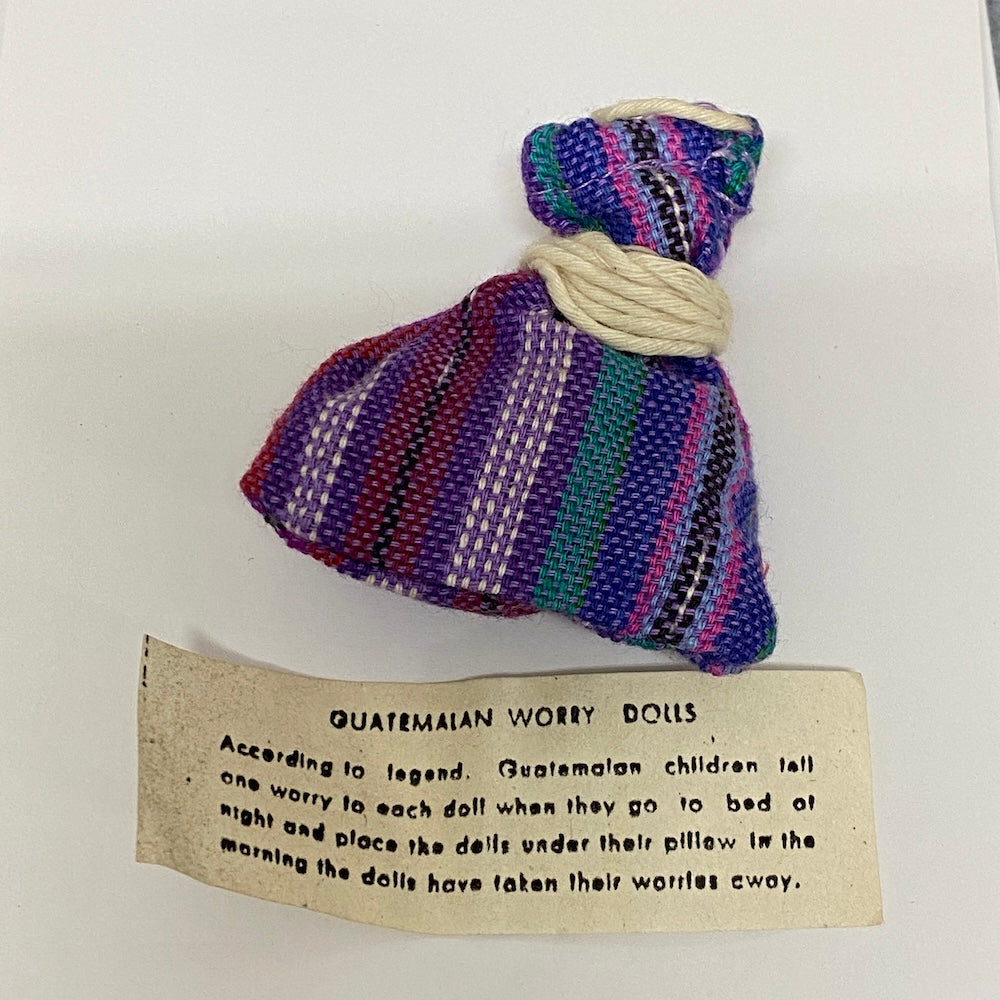 Vintage Worry Dolls (Pouch) - Made in Guatemala