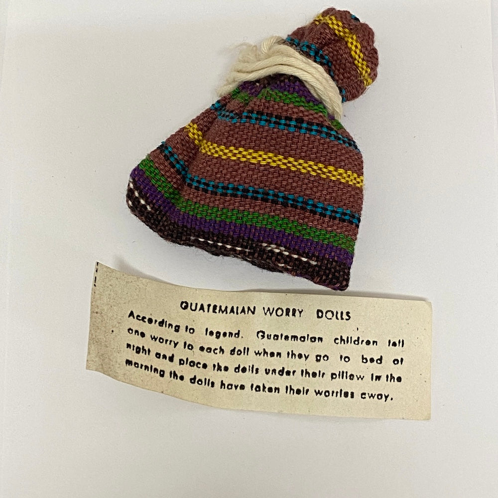 Vintage Worry Dolls (Pouch) - Made in Guatemala