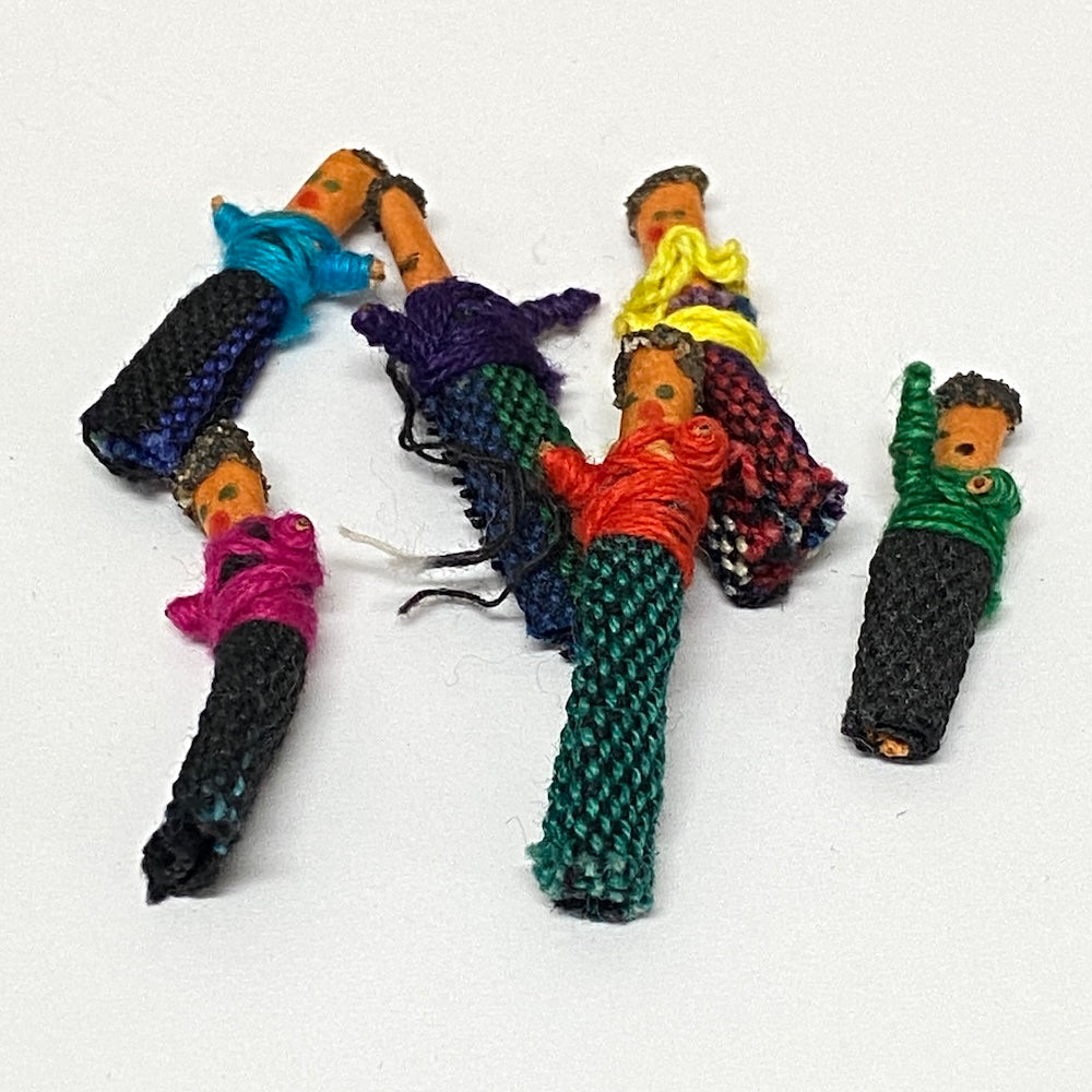 Vintage Worry Dolls (Pouch) - Made in Guatemala