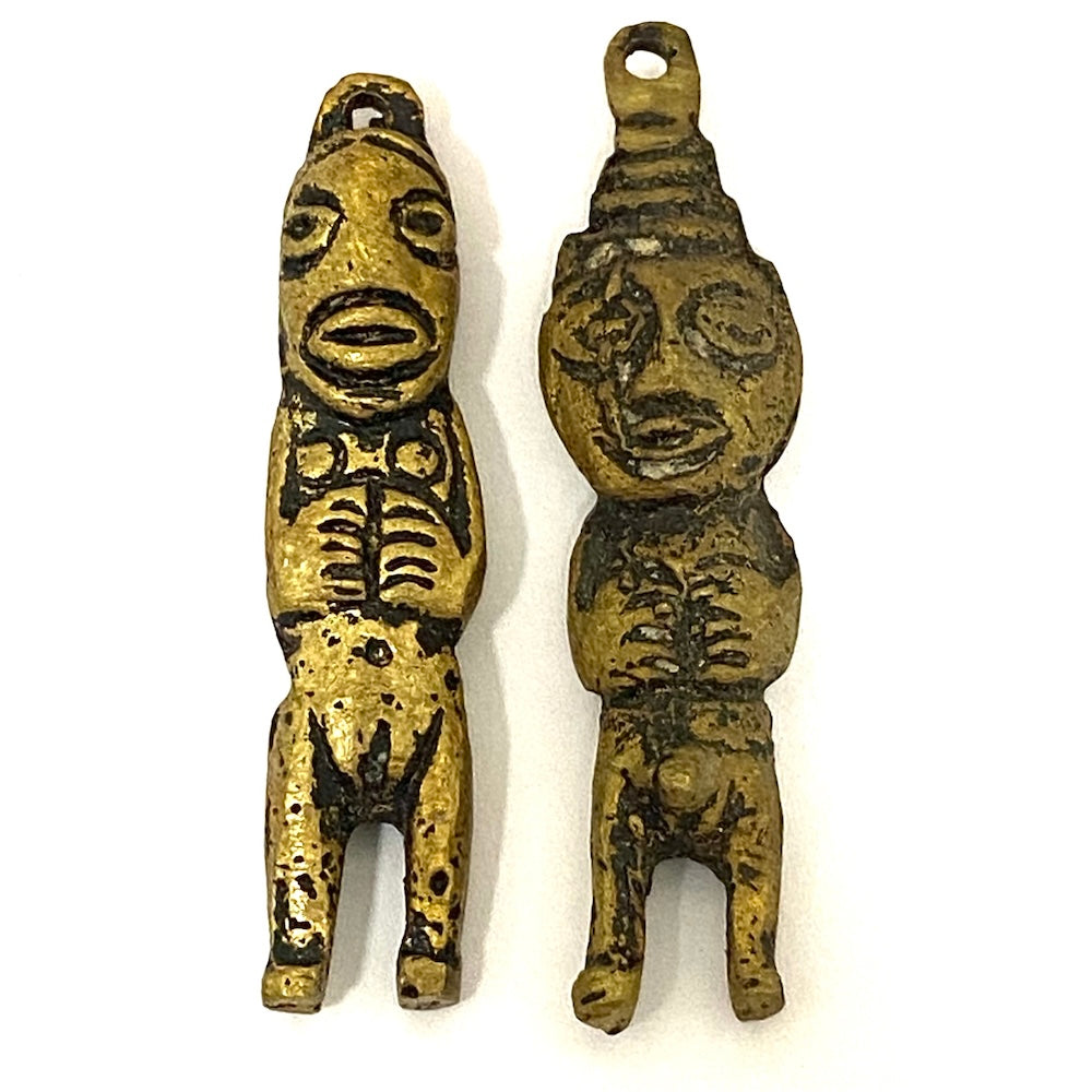 Pachamama & Pachapapa Brass Pendant Set