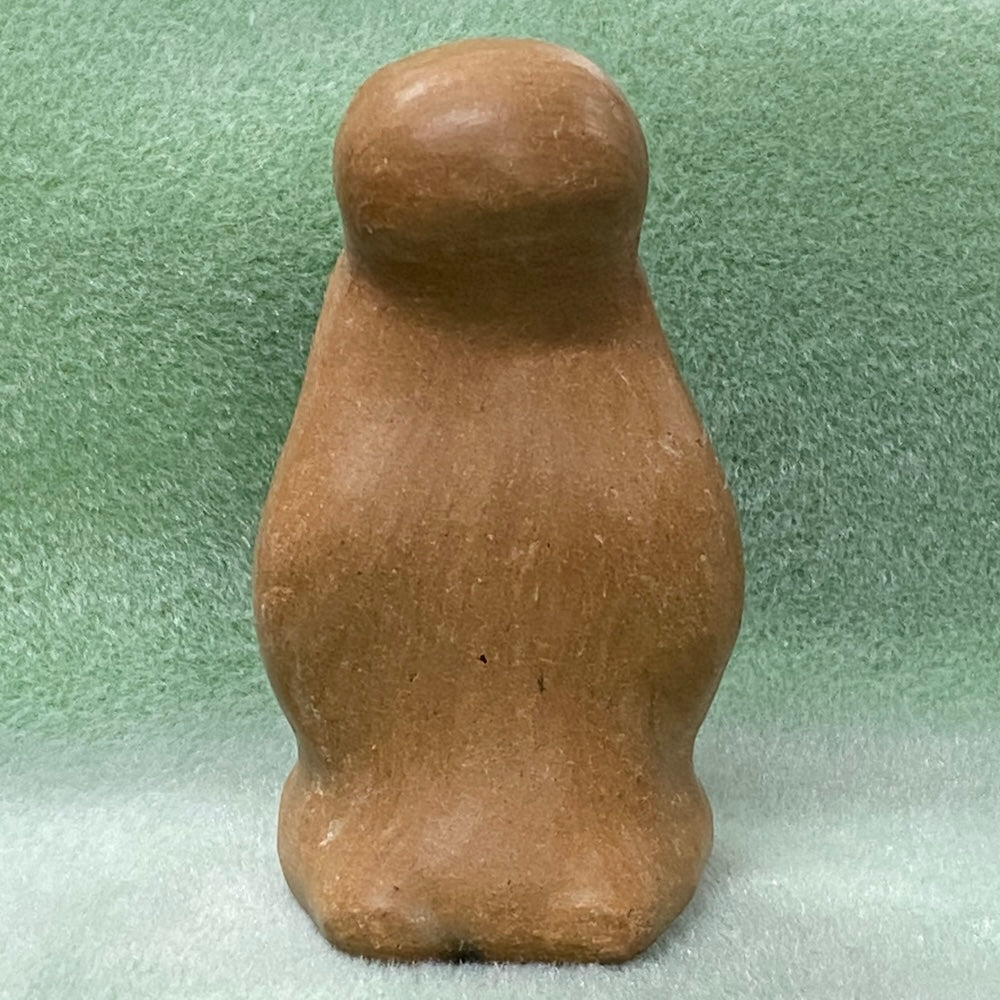 Kneeling Female Figure (Plain) - Hand Made Earthenware from Equador