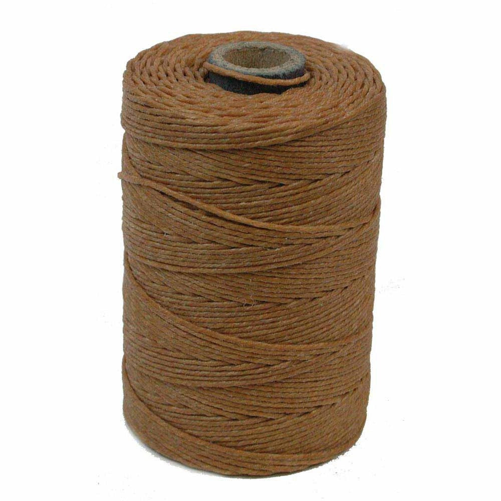4 Ply - BUTTERSCOTCH (10m) - Irish Waxed Linen Thread
