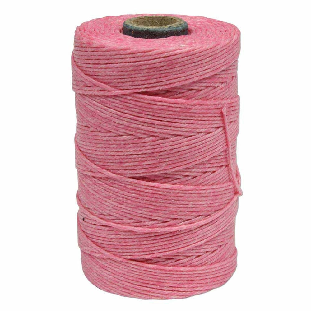 4 Ply - VICTORIAN ROSE PINK (10m) - Irish Waxed Linen Thread