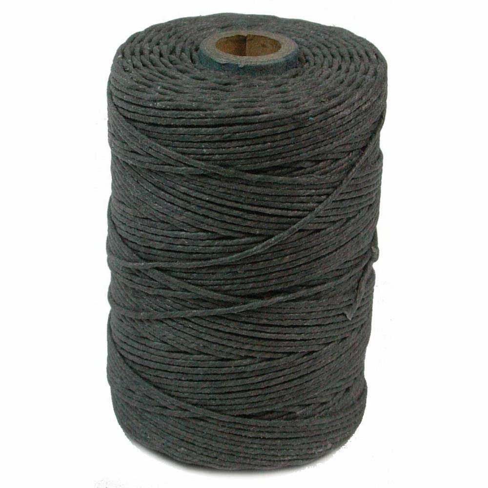 4 Ply - SLATE GREY (10m) - Irish Waxed Linen Thread