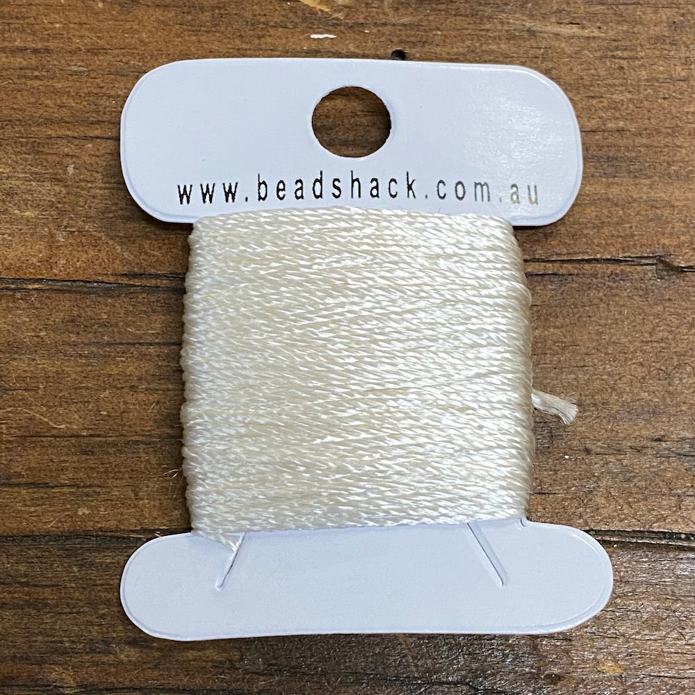 Ivory (20m) 0.6mm Silky Thread