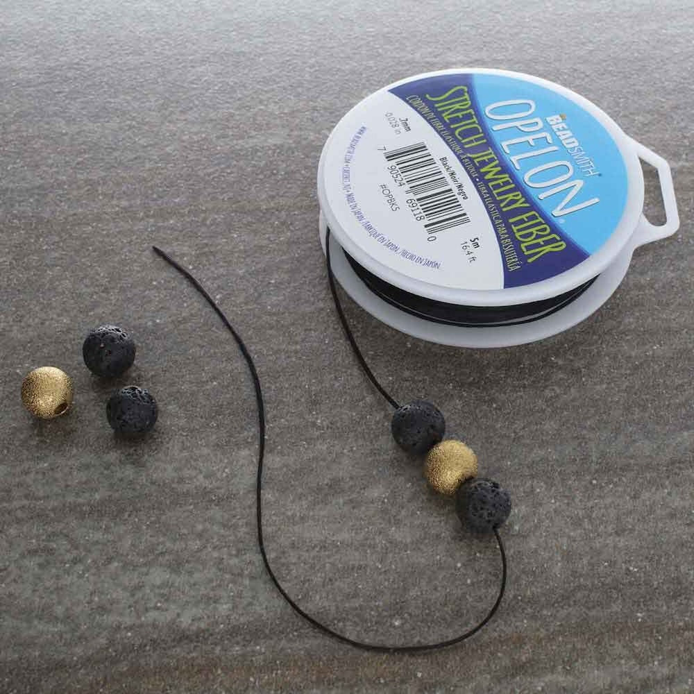 Opelon Stretch Elastic (5m) Black