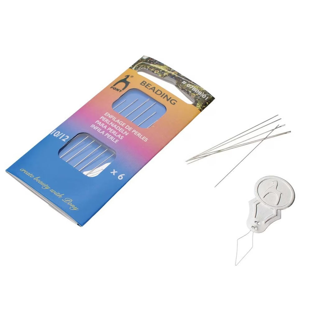 Pony Beading Needles - Sizes 10 & 12
