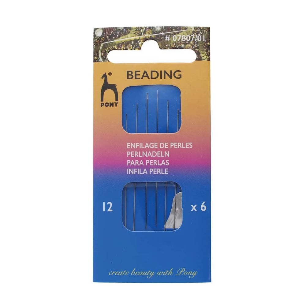 Pony Beading Needles - Size 12