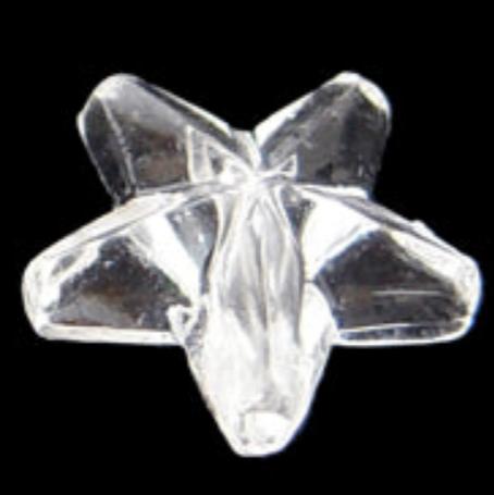 Star Beads (50) - Clear