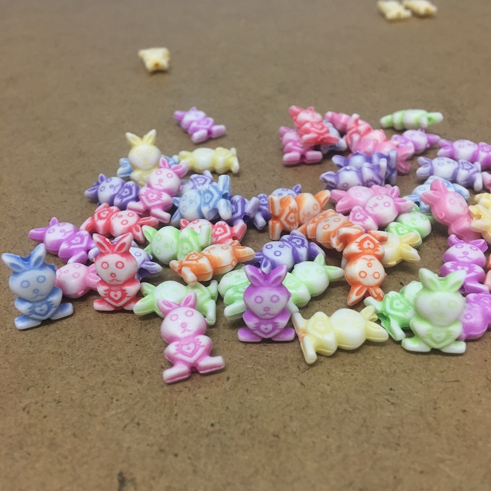 Bunny Rabbit Beads (25)