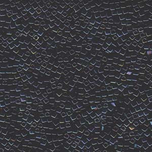 1.8mm Miyuki Cube Seed Beads Dark Blue Iris (10 grams)