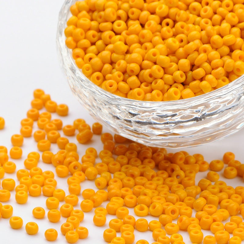 Mustard - 8/0 Opaque (50g) - Seed Beads