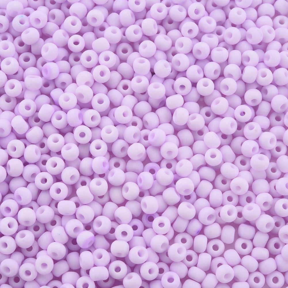 Lavender Macaron - 6/0 Matte (25g) - Seed Beads