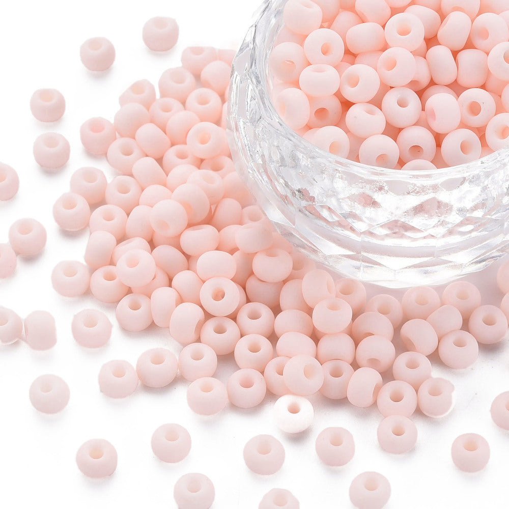 Lychee Macaron - 6/0 Matte (25g) - Seed Beads
