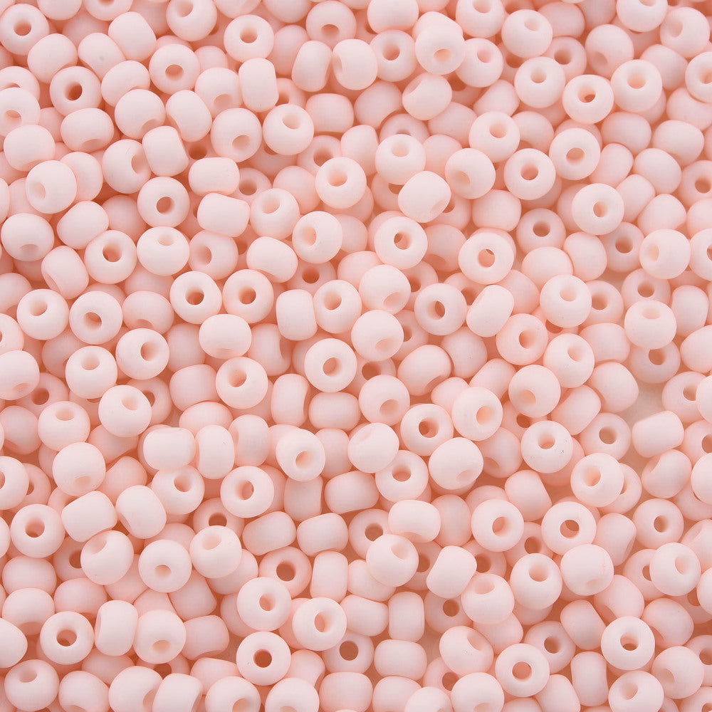 Lychee Macaron - 6/0 Matte (25g) - Seed Beads