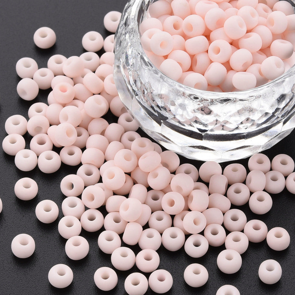 Lychee Macaron - 6/0 Matte (25g) - Seed Beads