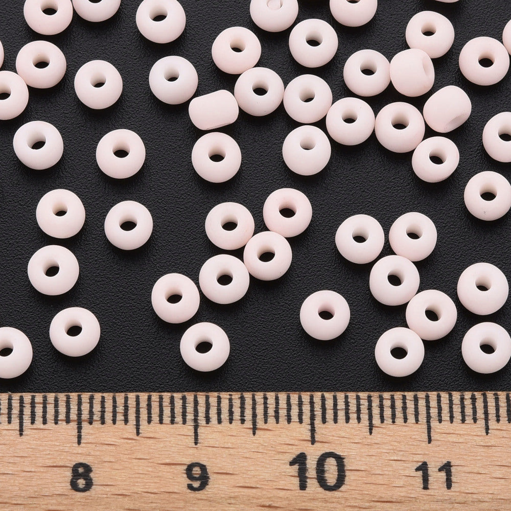 Lychee Macaron - 6/0 Matte (25g) - Seed Beads