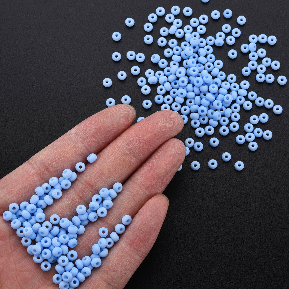 Blueberry Macaron - 6/0 Matte (25g) - Seed Beads