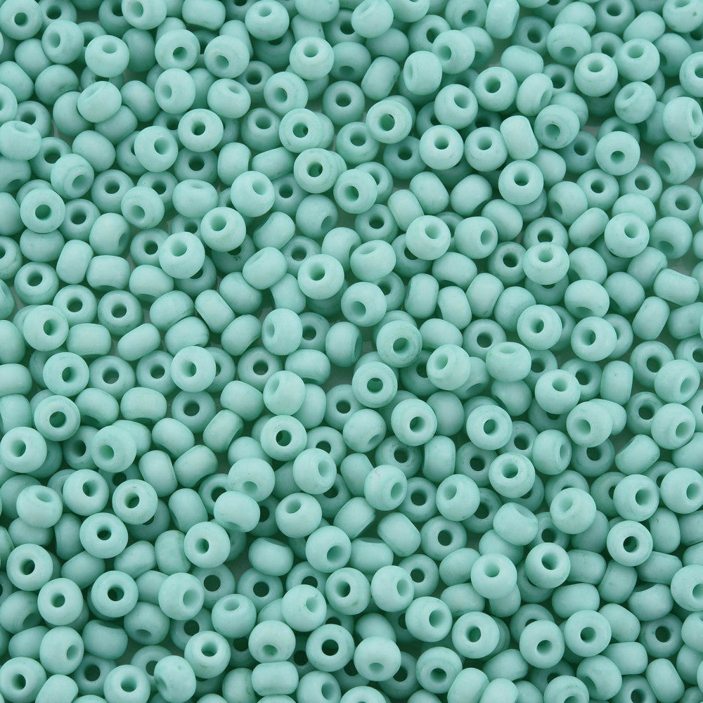 Mint Macaron - 6/0 Matte (25g) - Seed Beads