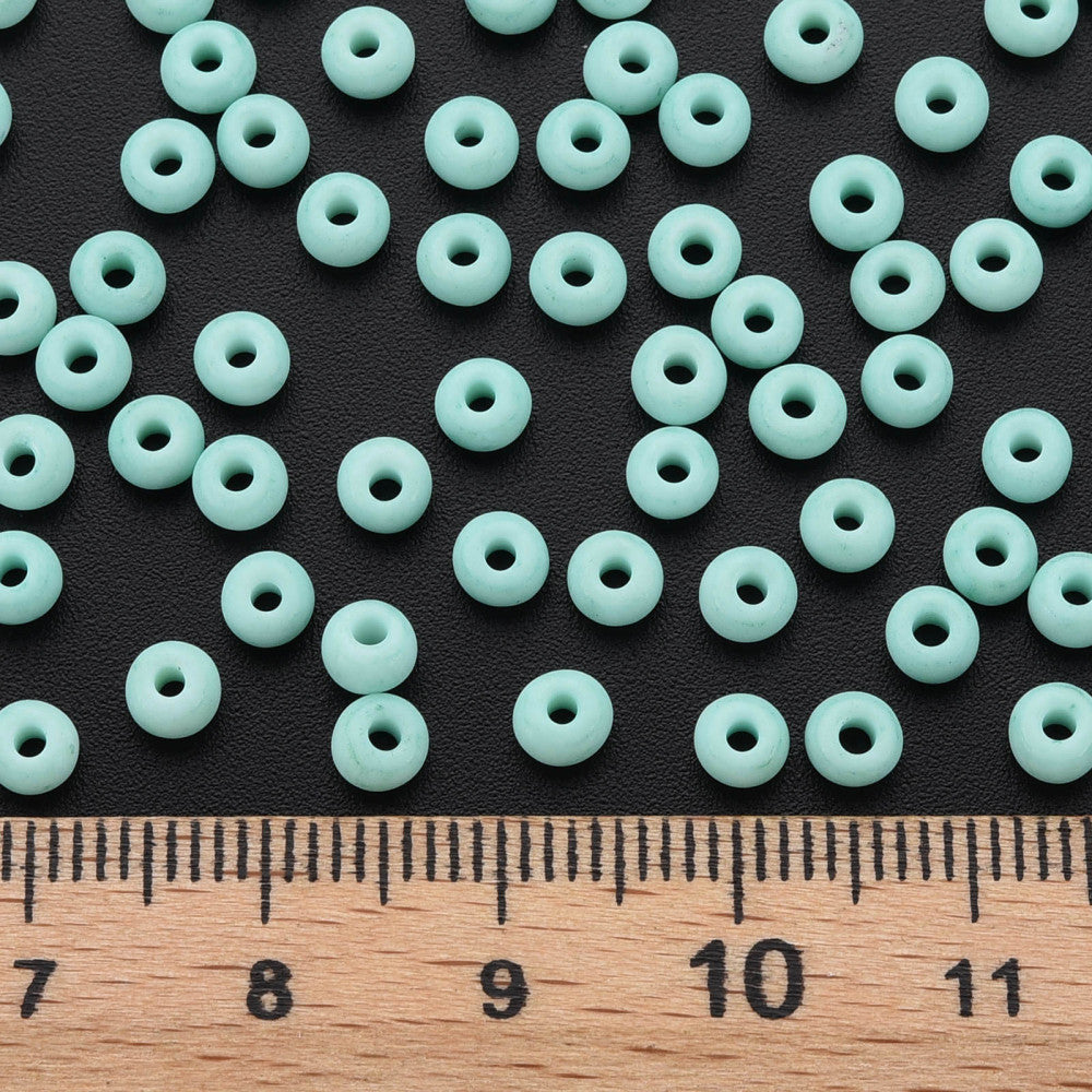 Mint Macaron - 6/0 Matte (25g) - Seed Beads