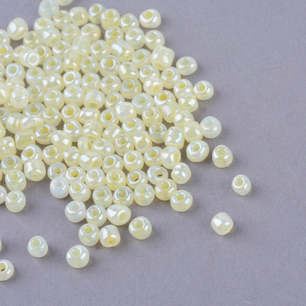 Pale Lemon - 6/0 Ceylon (50g) - Seed Beads