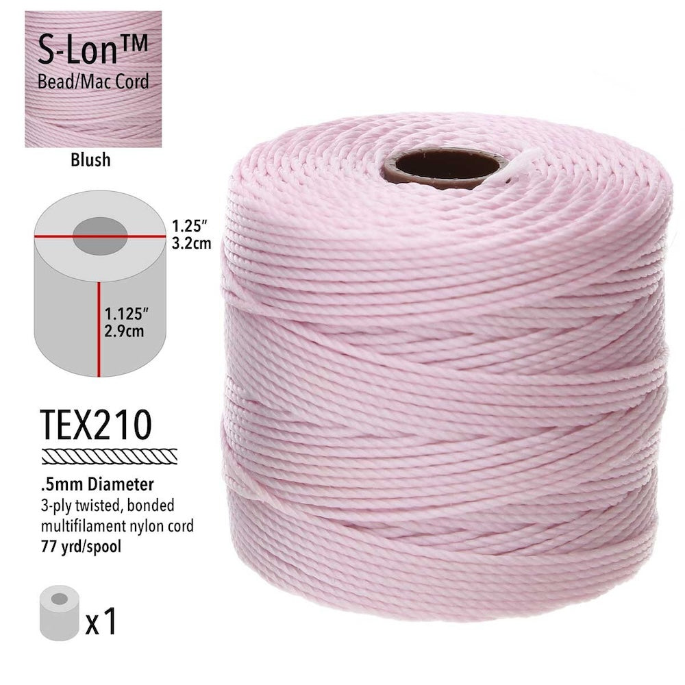 S-LON Bead Cord - Blush