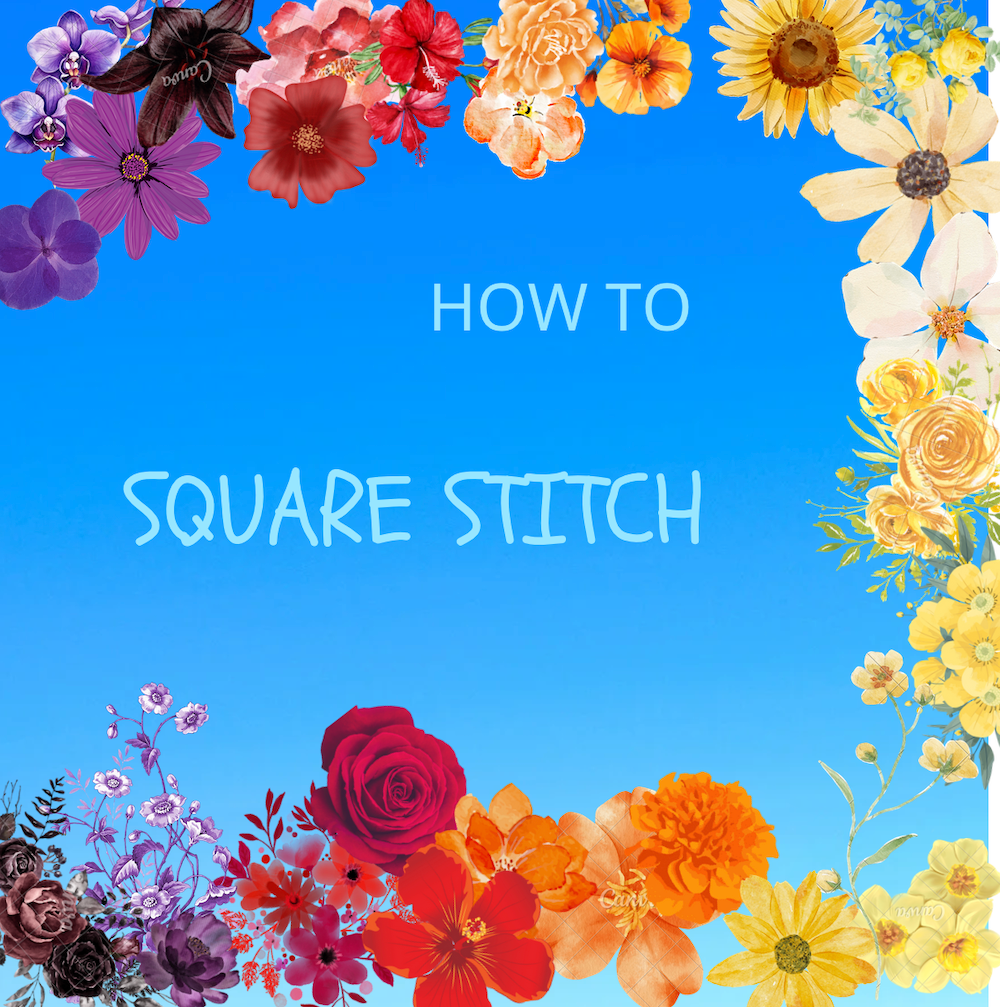 Square Stitch FREE Tutorial PDF Download