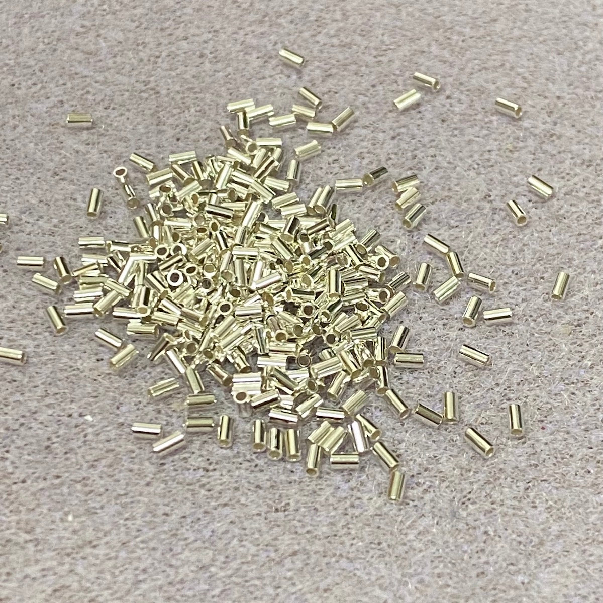 1x2mm Crimps (50) - Sterling Silver