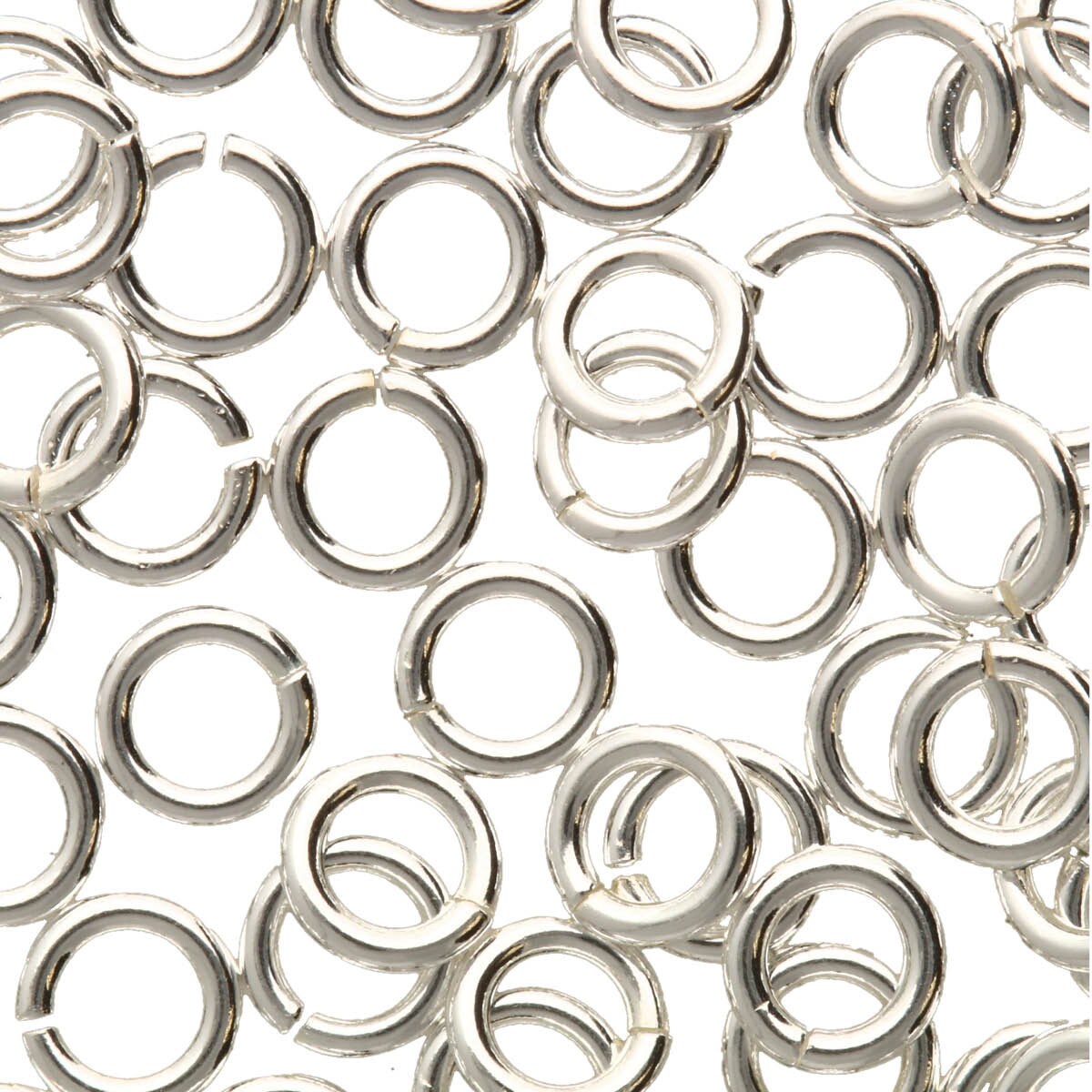 4mm Open Jumpring (20) - Sterling Silver